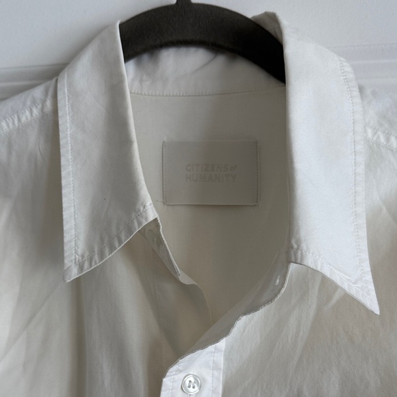 Citizens Of Humanity Cream Button Down Shirt - Picture 4 of 12